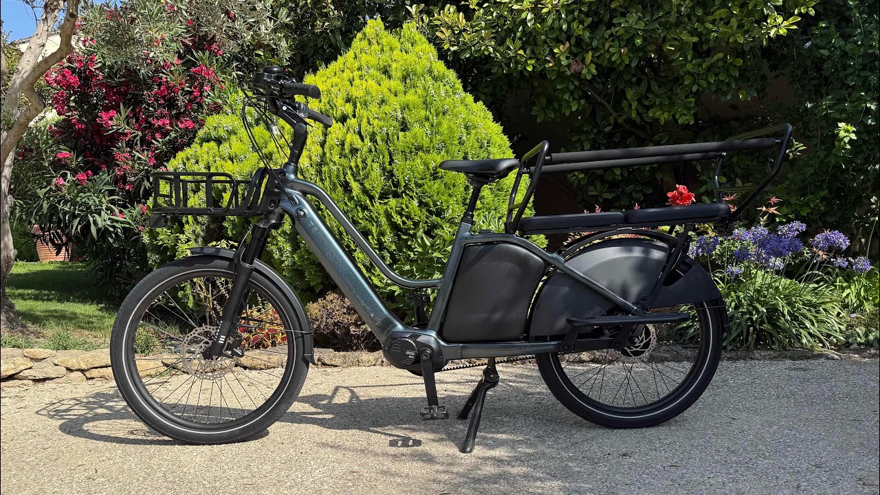 CE VÉLO ÉLECTRIQUE EST FORMIDABLE ! LONGTAIL DUO TENWAYS ✔️ [FR]