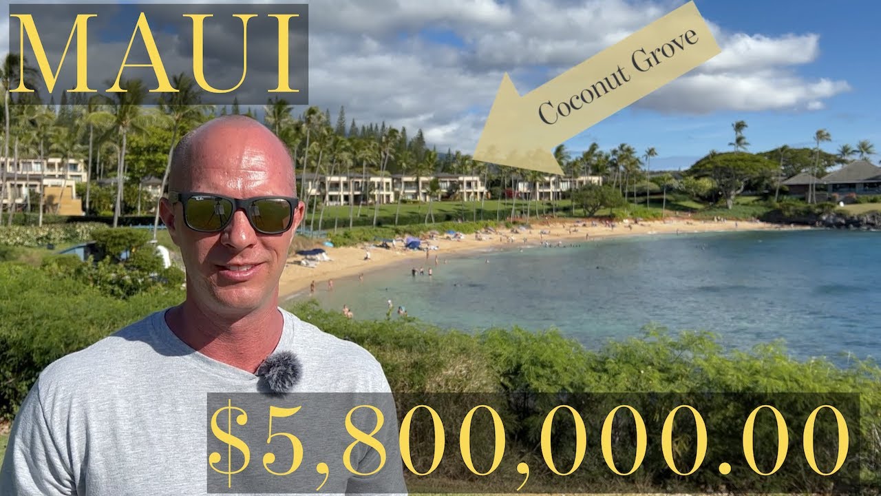 Kapalua Real Estate * COCONUT GROVE * Top 3 Best Beachfront Condo on Maui