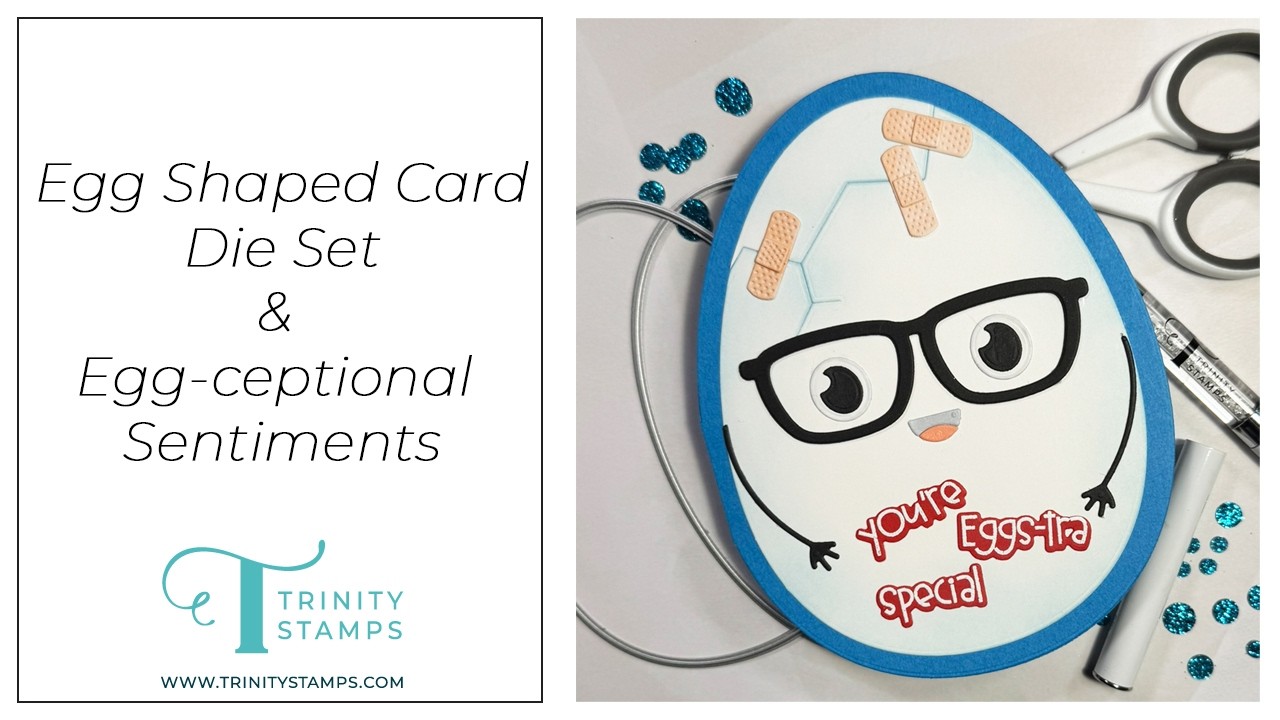 An Egg-Ceptional Egg Shape Card