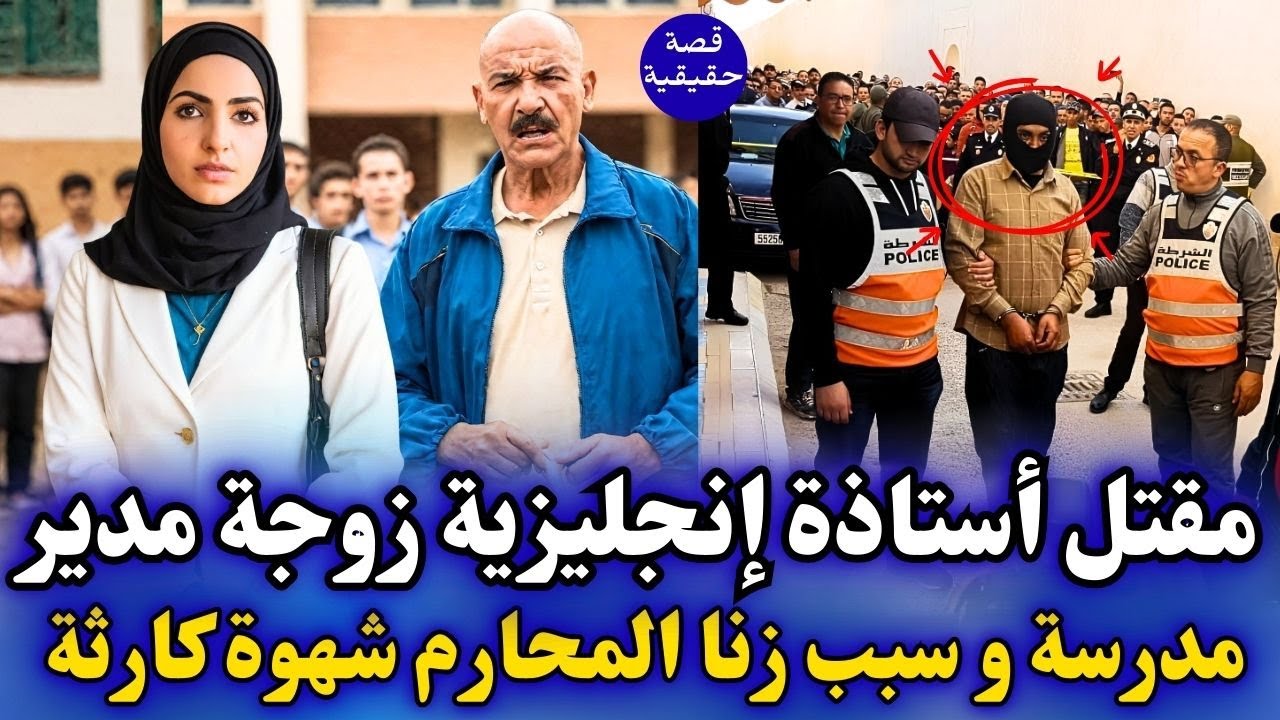 مقتل أستاذة انجليزية زوجة مدير مدرسة و سبب زنا المحارم شهوة تحولات كارثة صادمة