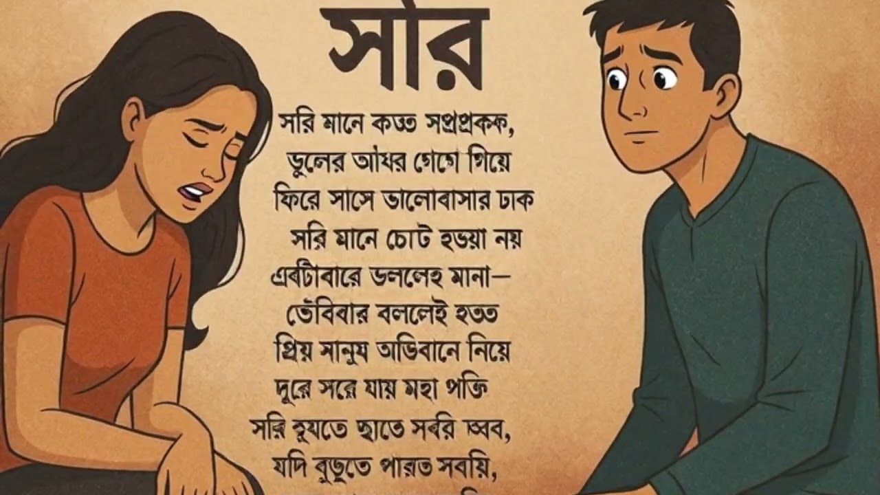 ভালোবাসার ডাক: একটি সরি