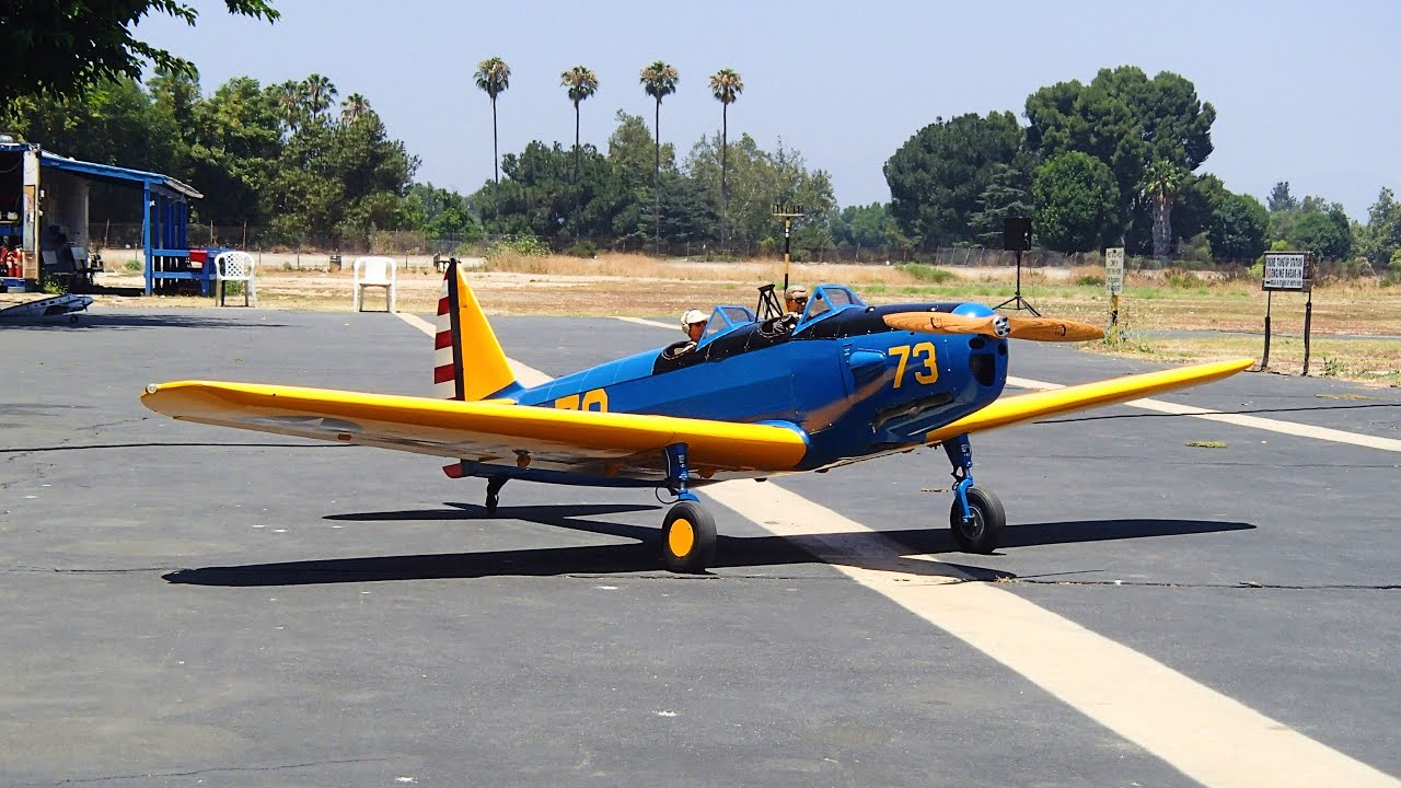 FAIRCHILD PT-19 BY BRAD OSBORNE - GIANT SCALE CLASSIC! APOLLO FIELD, JULY 2025