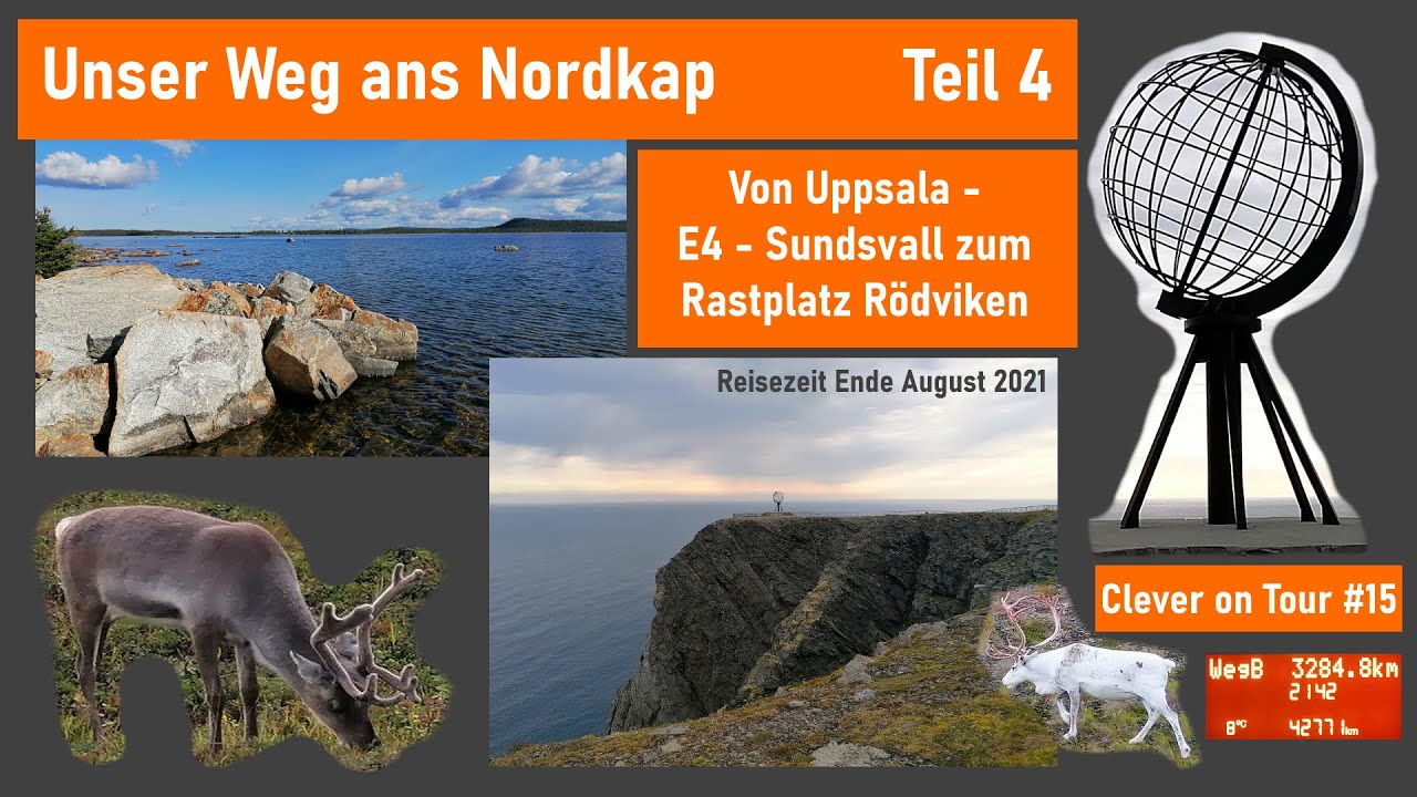 Unser Weg ans Nordkap 2021, Teil 4 bis Tintomara Stavsjö E4 #kastenwagen #nordkap #wohnmobil #tour
