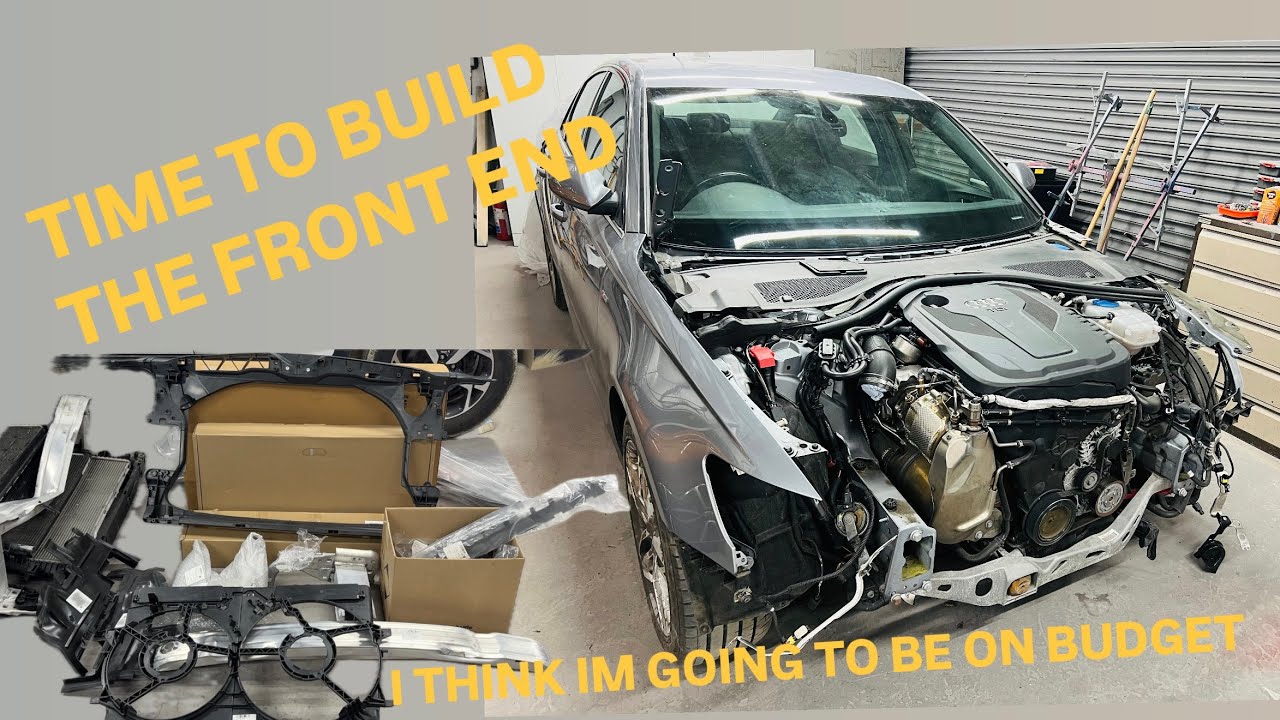 ВОССТАНОВЛЕНИЕ САМОГО ДЕШЁВОГО АВАРИЙНОГО AUDI A6 C7 5 В ВЕЛИКОБРИТАНИИ! ОТ COPART PT4
