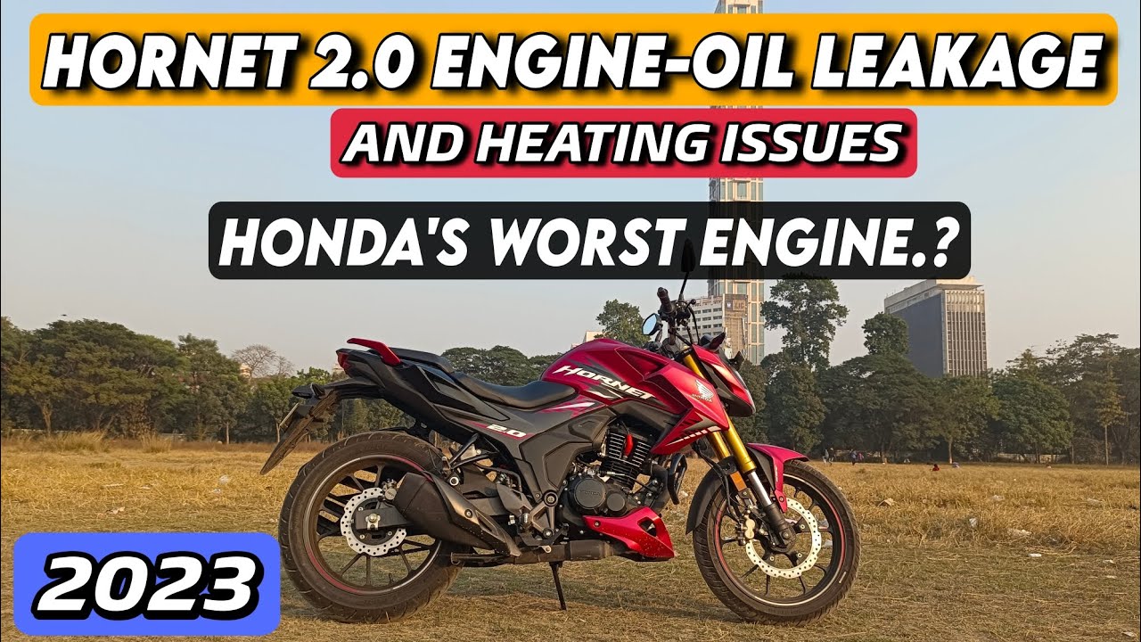 HONDA'S WORST ENGINE? | Hornet 2.0| Engine oil leakage/ 🔥 Heating issues.