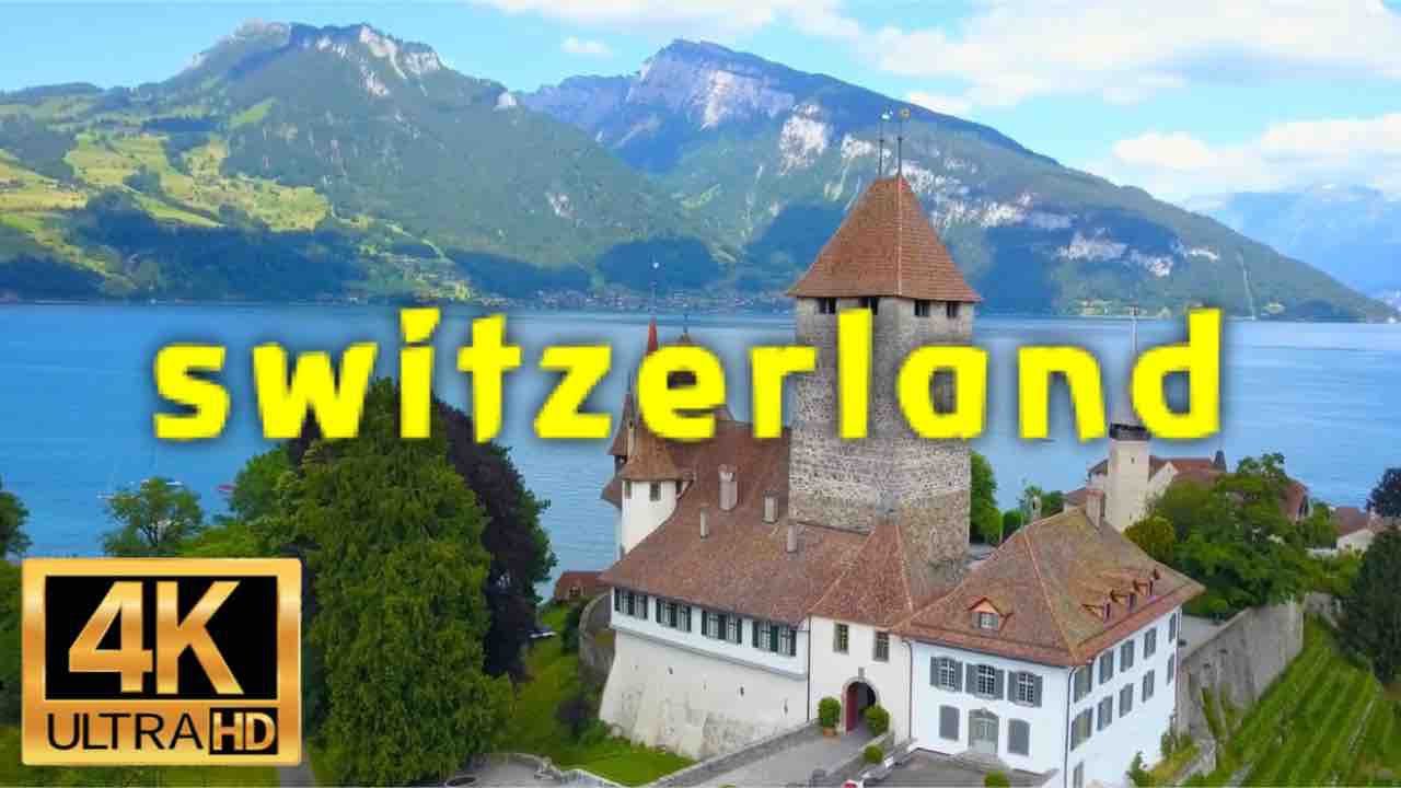 Switzerland in 4k, bern .zurich , geneva , alps mountain ,سويسرا