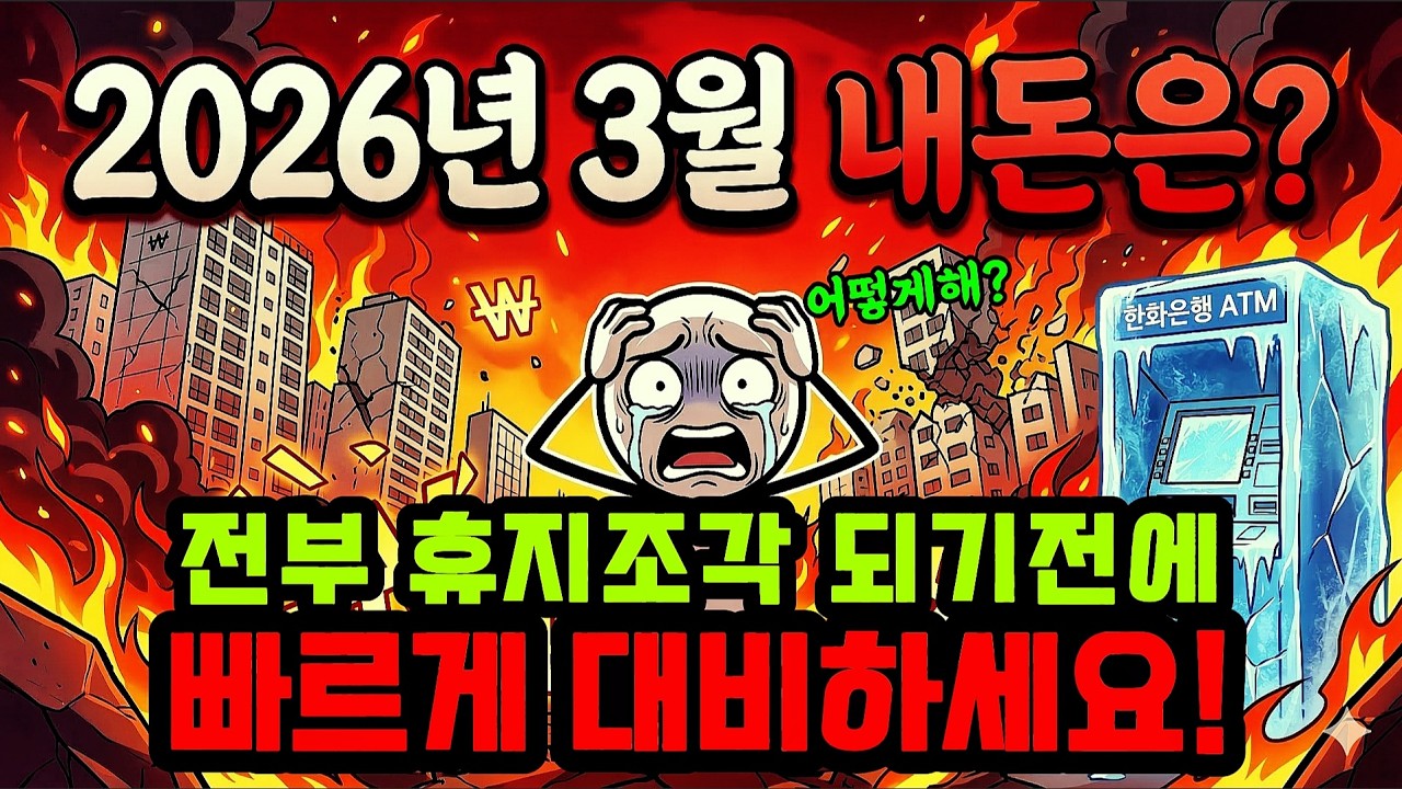 2026년 3월, 2210조 청구서가 날라오기 전에 꼭 해야합니다 #쉬운경제학 #경제