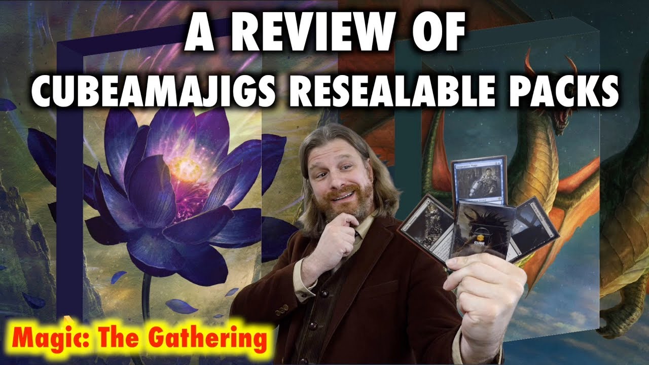 A Review of Cubeamajigs Resealable Magic: The Gathering Packs for Cube