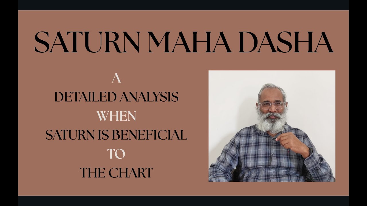 Class - 525 // Mahadasha of Saturn: Results when Saturn is placed in Beneficial placements explained