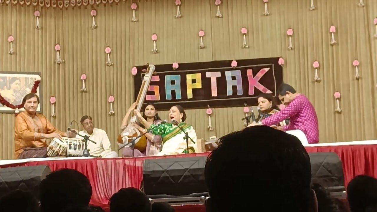 Hame tum se pyar kitna by Parveen Sultana at Saptak music festival #classicalmusic #saptak #music