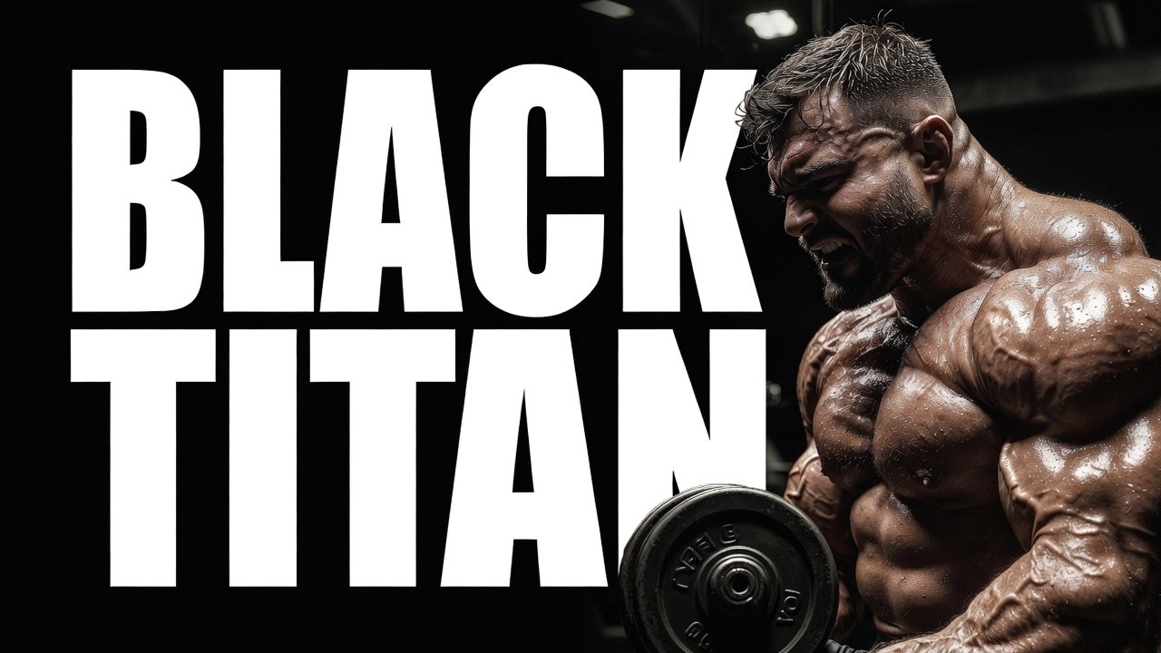 BLACK TITAN 🖤 Hard Gym Workout Music 2026 | High Energy Training Mix