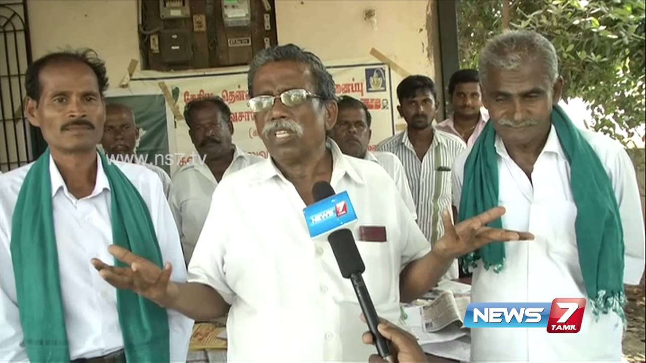 Farmers in house arrest after announcing black flag protest against Jayalalithaa | News7 Tamil