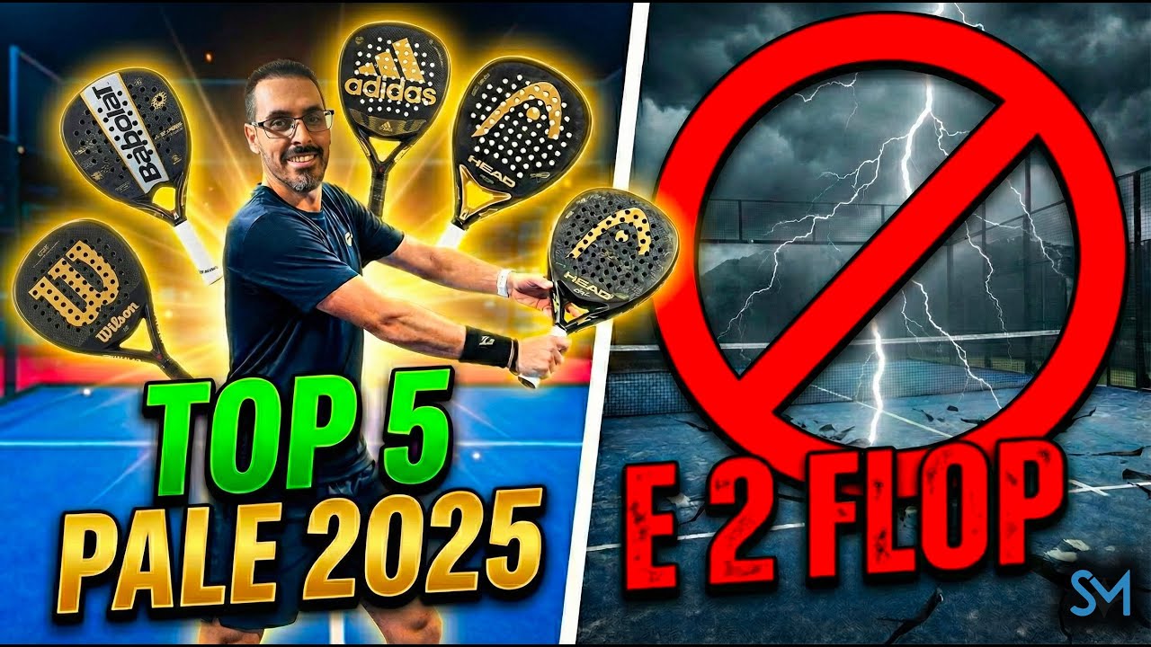 La classifica DEFINITIVA: Le 5 migliori pale padel 2025 (e 2 disastri)