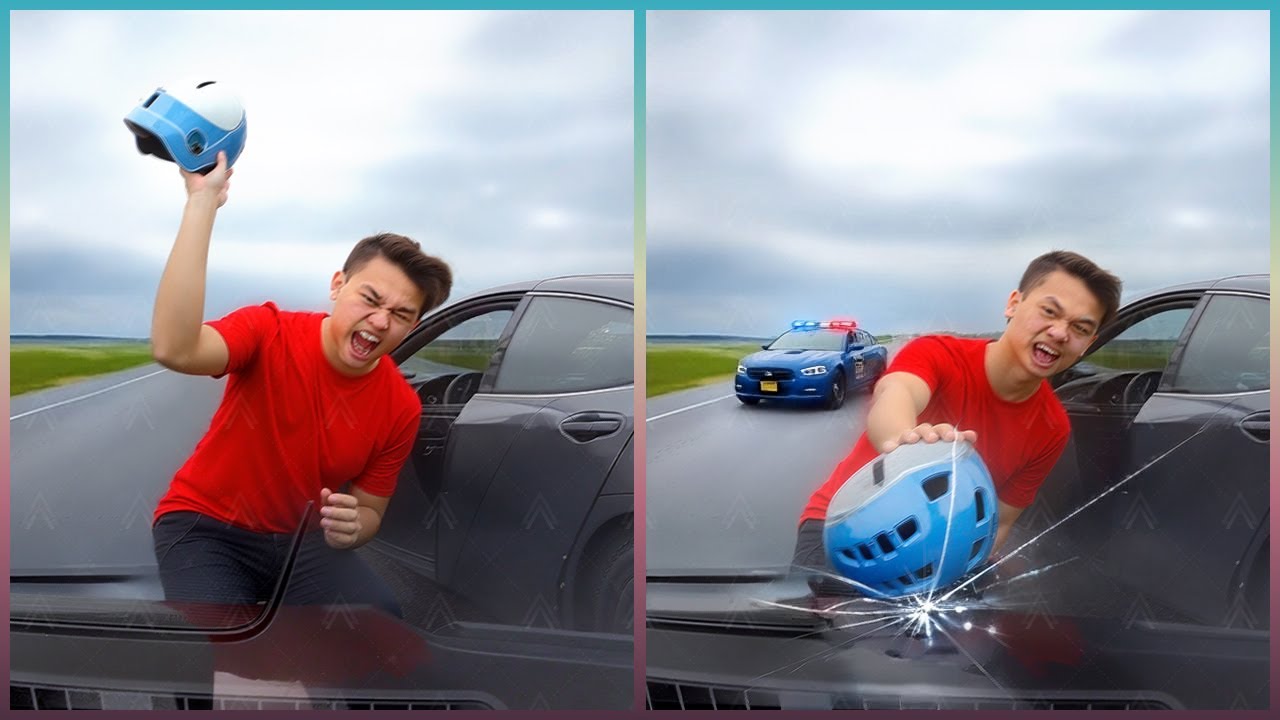 Angry Driver Gets Instant Karma