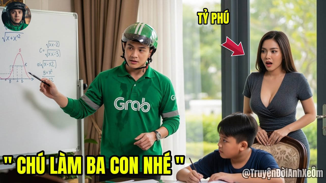 Nữ Giám Đốc Khinh Anh Xe Ôm – Không Ngờ Anh Khiến Con Trai Cô Cười Lại Sau 2 Năm Im Lặng