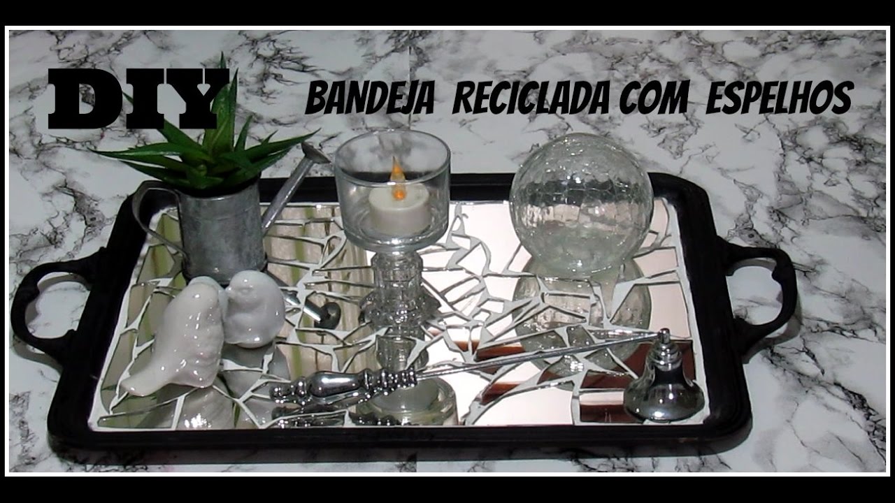 DIY | BANDEJA RECICLADA | LETICIA ARTES