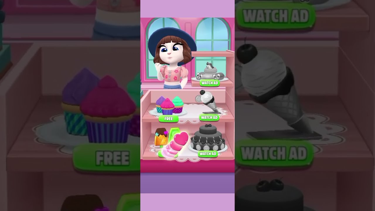 angela membuat es cream jeruk