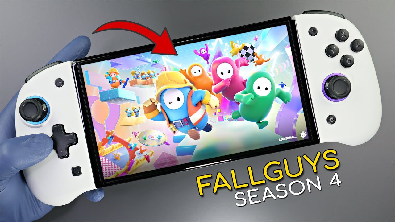 Let's play Fall Guys Season 4 on Nintendo Switch OLED