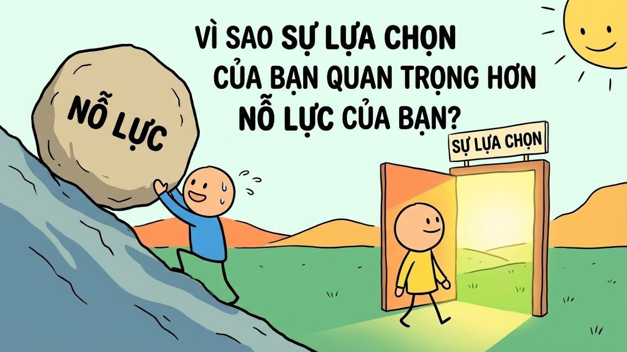 Vì Sao Sự Lựa Chọn Của Bạn Quan Trọng Hơn Nỗ Lực Của Bạn? | Tâm Thức Trí