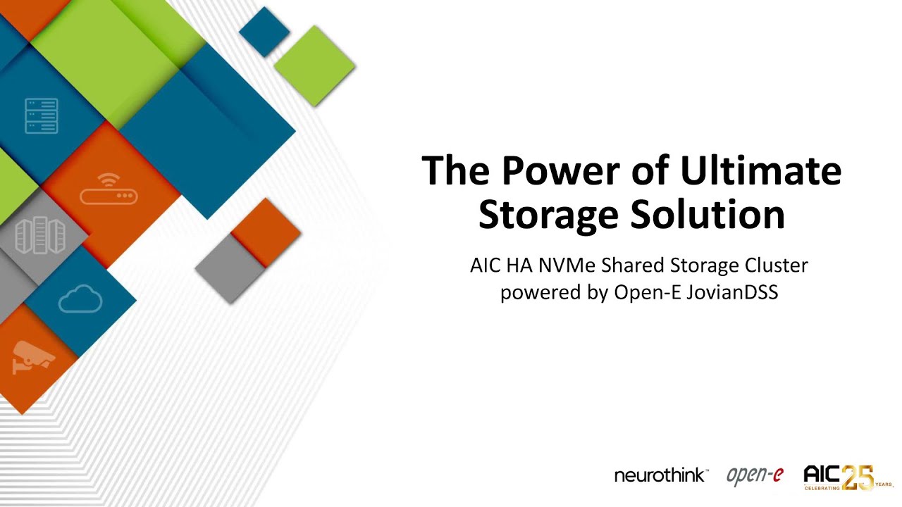 AIC Webinar : The Power of Ultimate Storage Solution