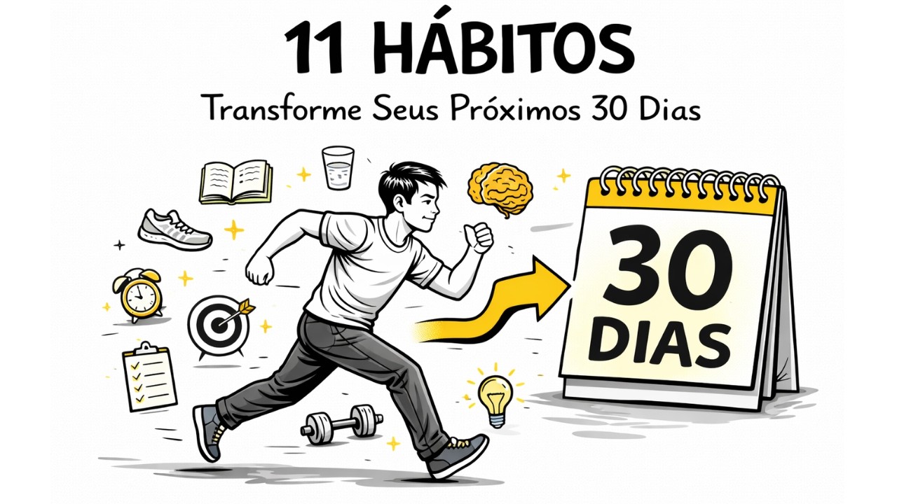 11 Hábitos para Transformar Seus Próximos 30 Dias”
