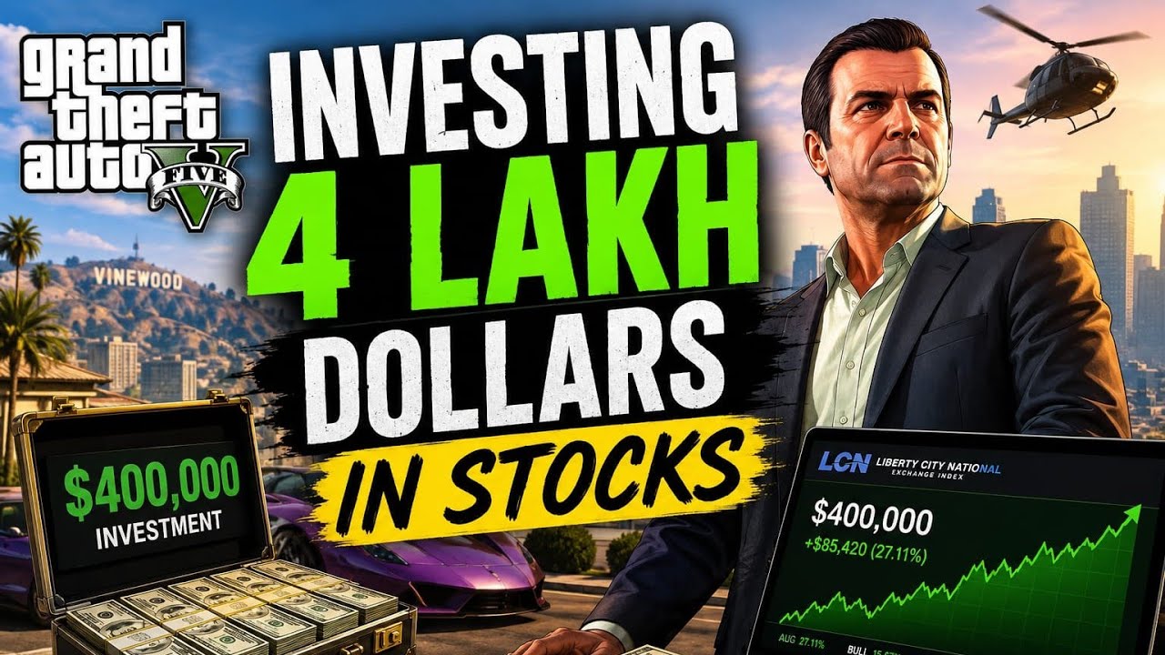 Investing 5 lakh dollars in stocks gta 5