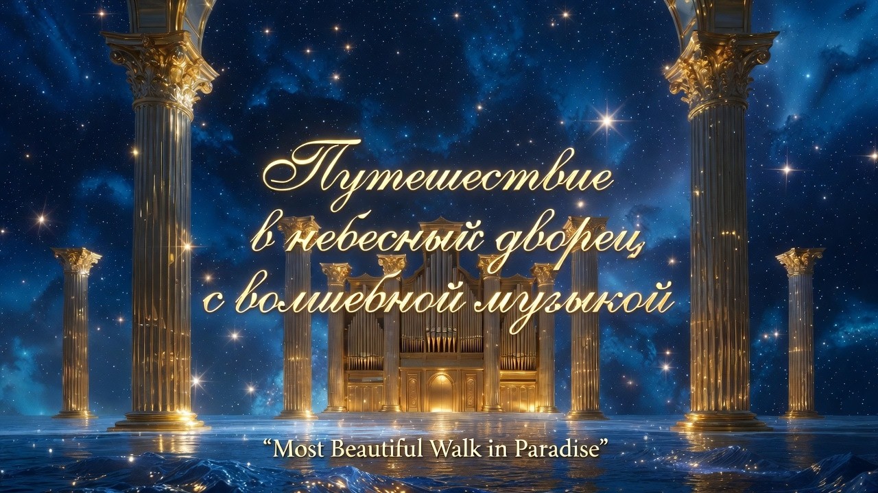 The Most Beautiful Walk in Paradise ✨Путешествие  в небесный дворец c волшебной музыкой ✨