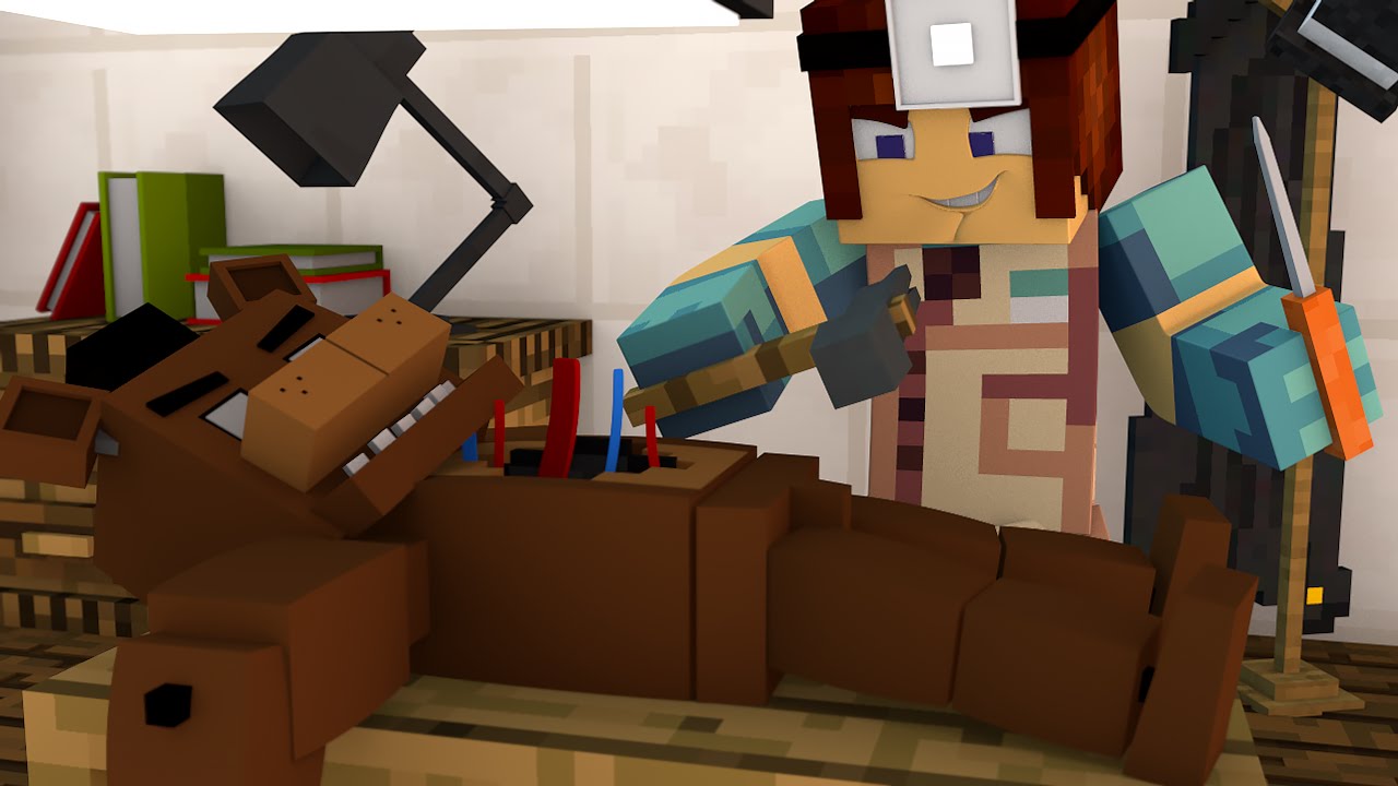 Minecraft: ANIMATRONICS COM DEFEITO - ( Five Nights at Freddy's Minecraft )