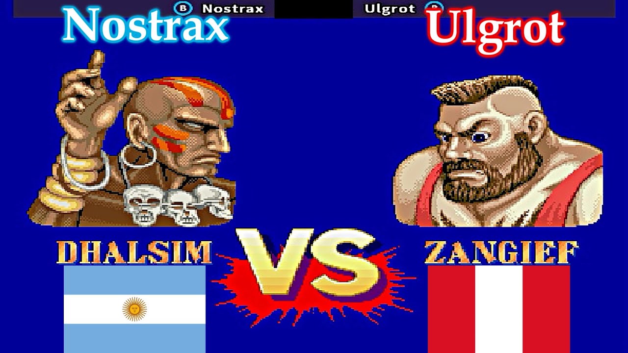 Street Fighter II': Champion Edition - Nostrax vs Ulgrot FT5