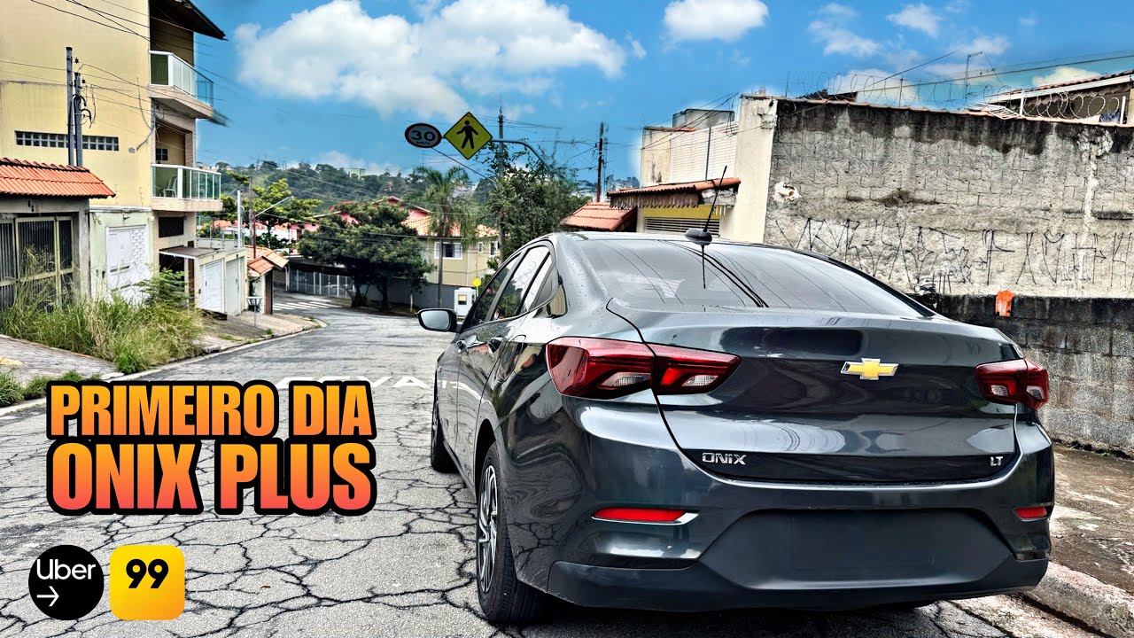 Primeiro dia na Uber com Onix Plus - veja o consumo 😍