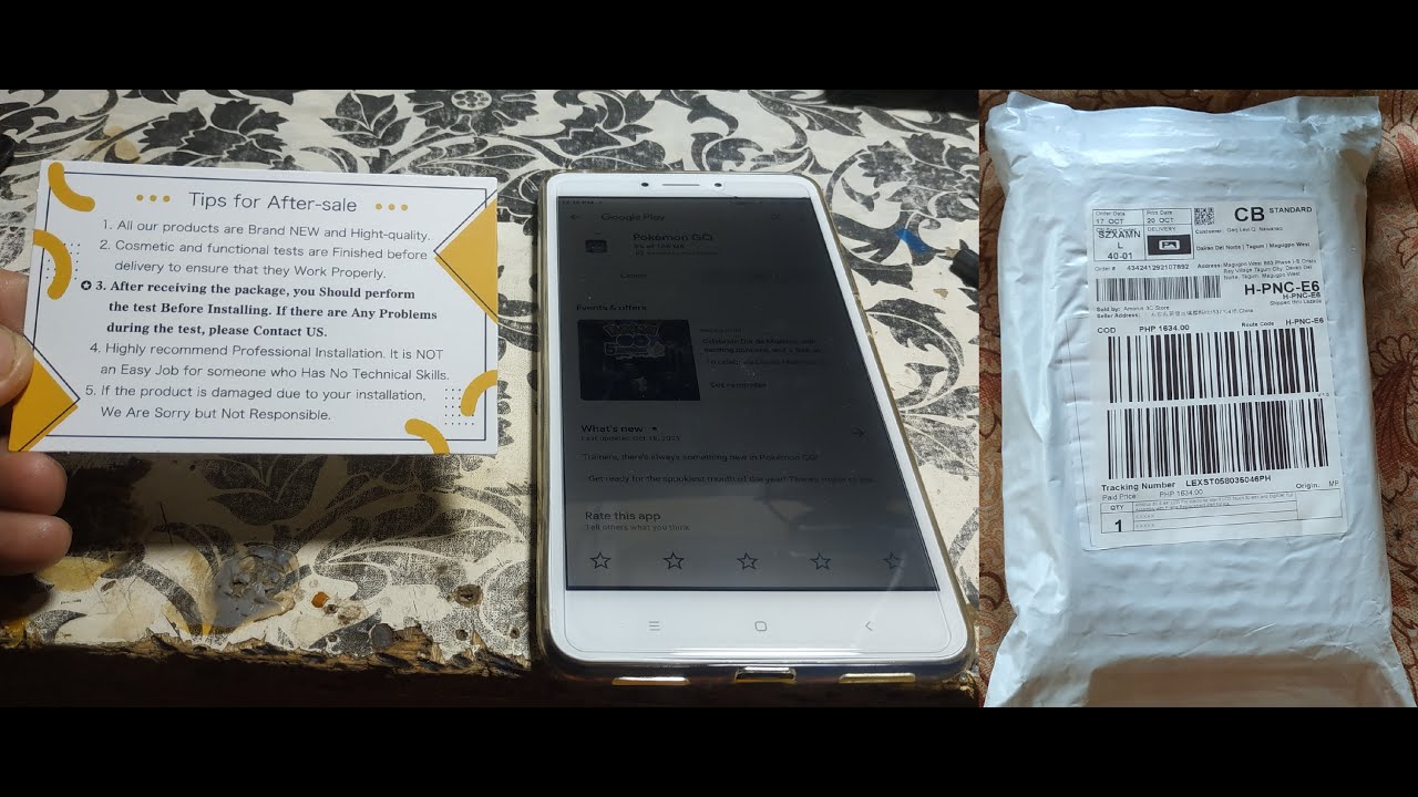 Xiaomi Mi Max 2 LCD Display Replacement With Frame From Lazada Unboxing And Installation [COMPLETE]