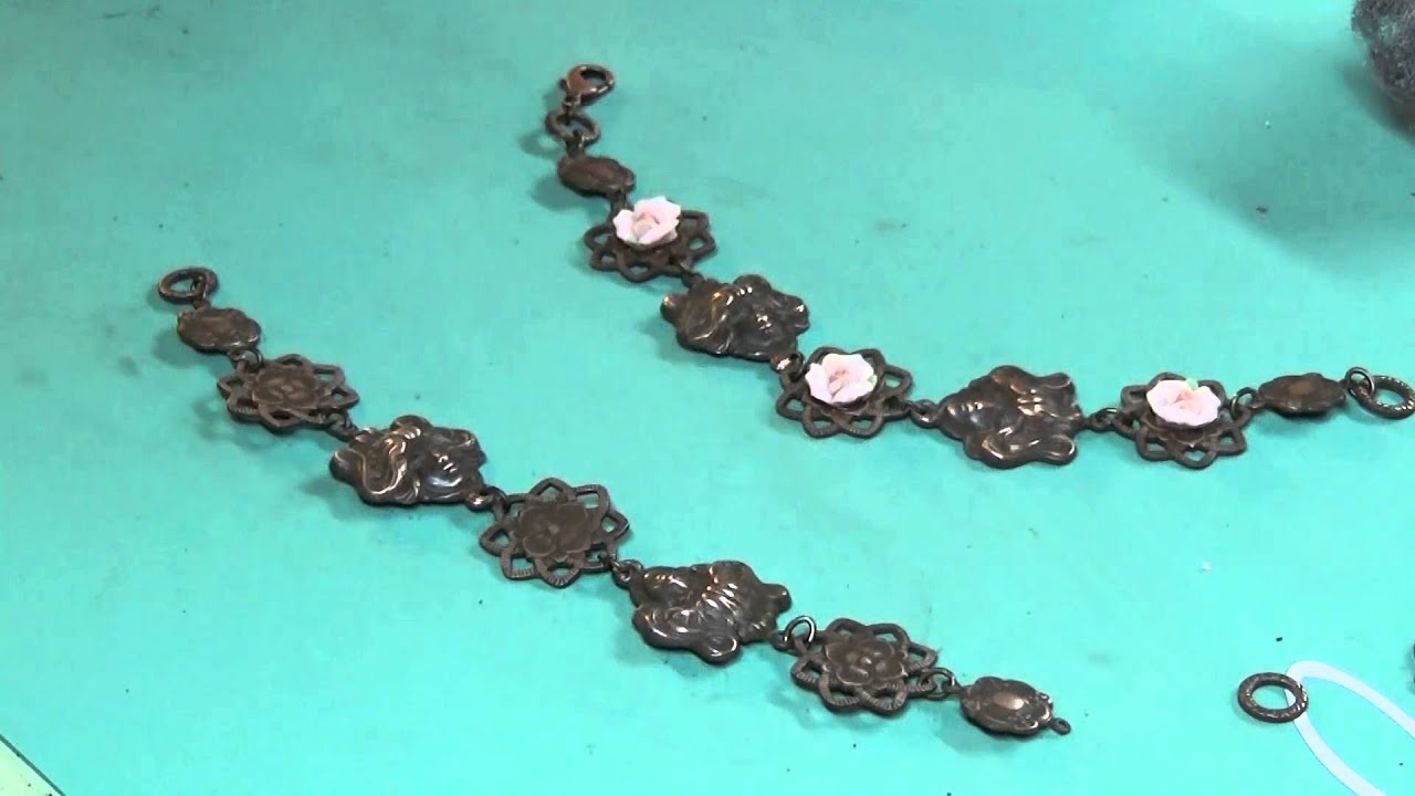 Steampunk Spoon Pendant, Art Nouveau Bracelet Projects from B'sue Boutiques