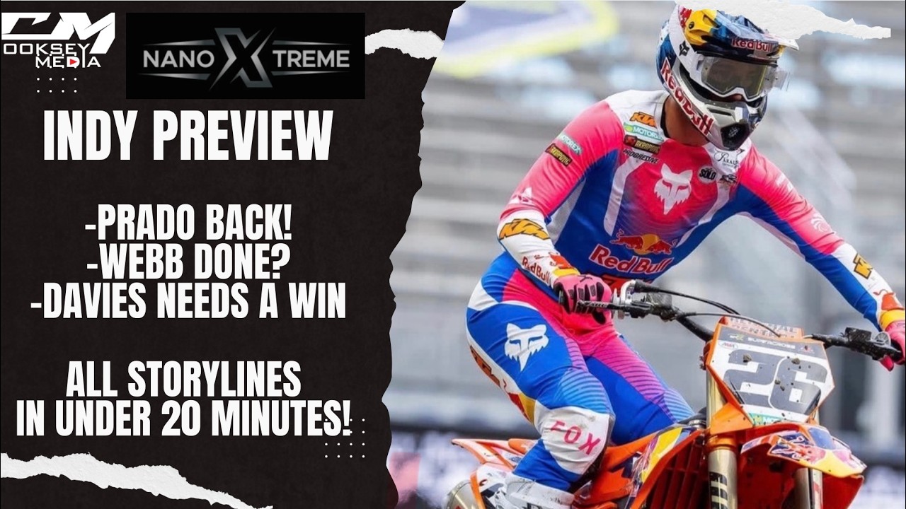 Indy Preview: Prado Back, Webb In Trouble, Hunter Can Take Charge, and Can Davies Get a Win?
