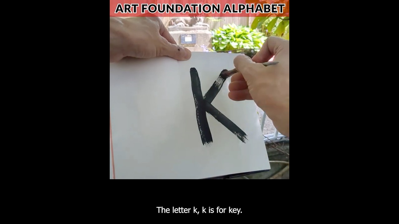 Art Foundation Alphabet: K