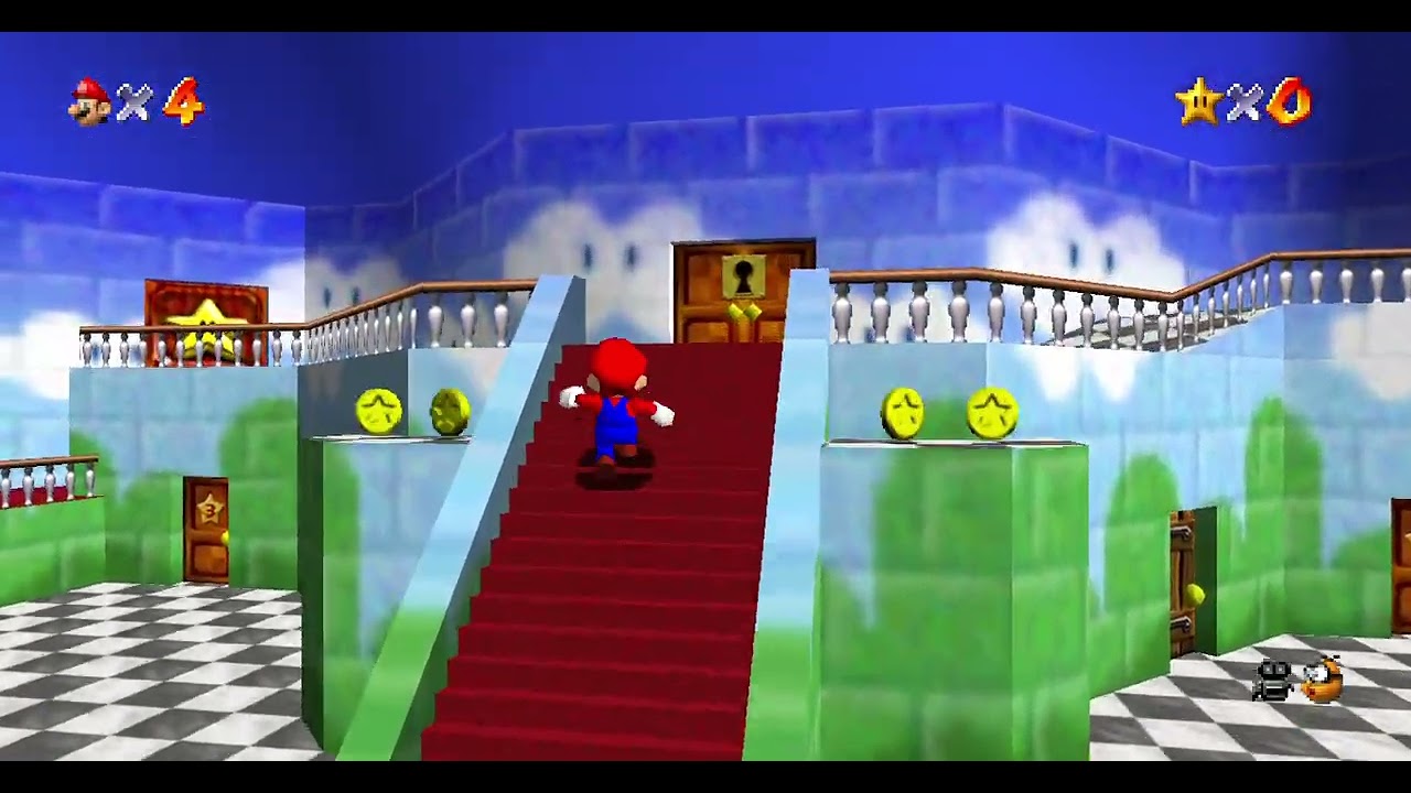 Super Mario 64  (sale mal)