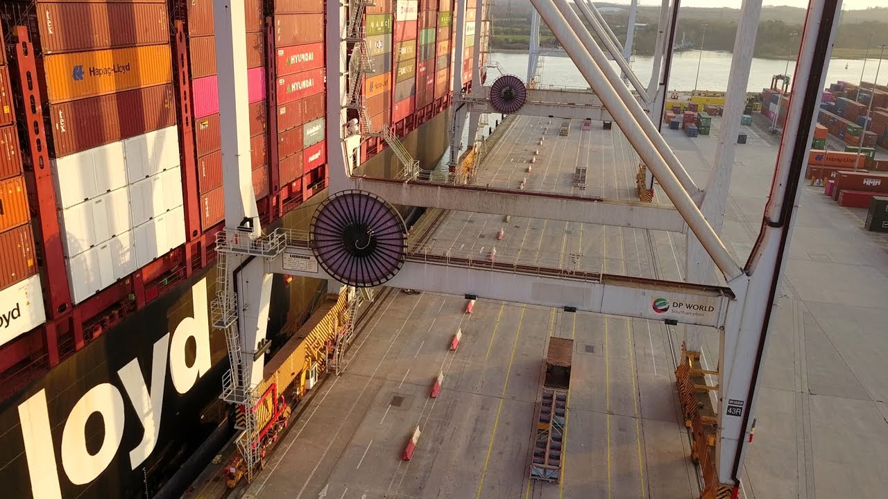 Southampton Docks | Drone | March 2022