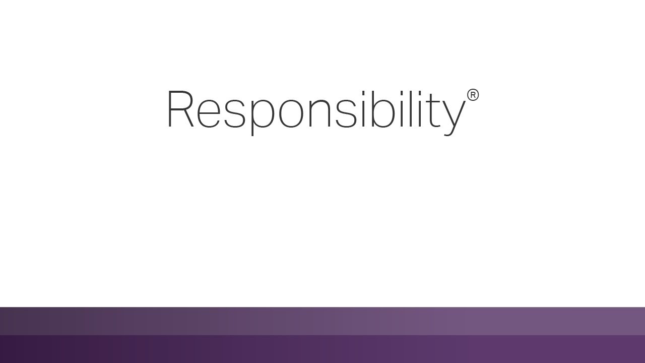 Responsibility - Learn more about your innate talents from Gallup's Clifton StrengthsFinder!