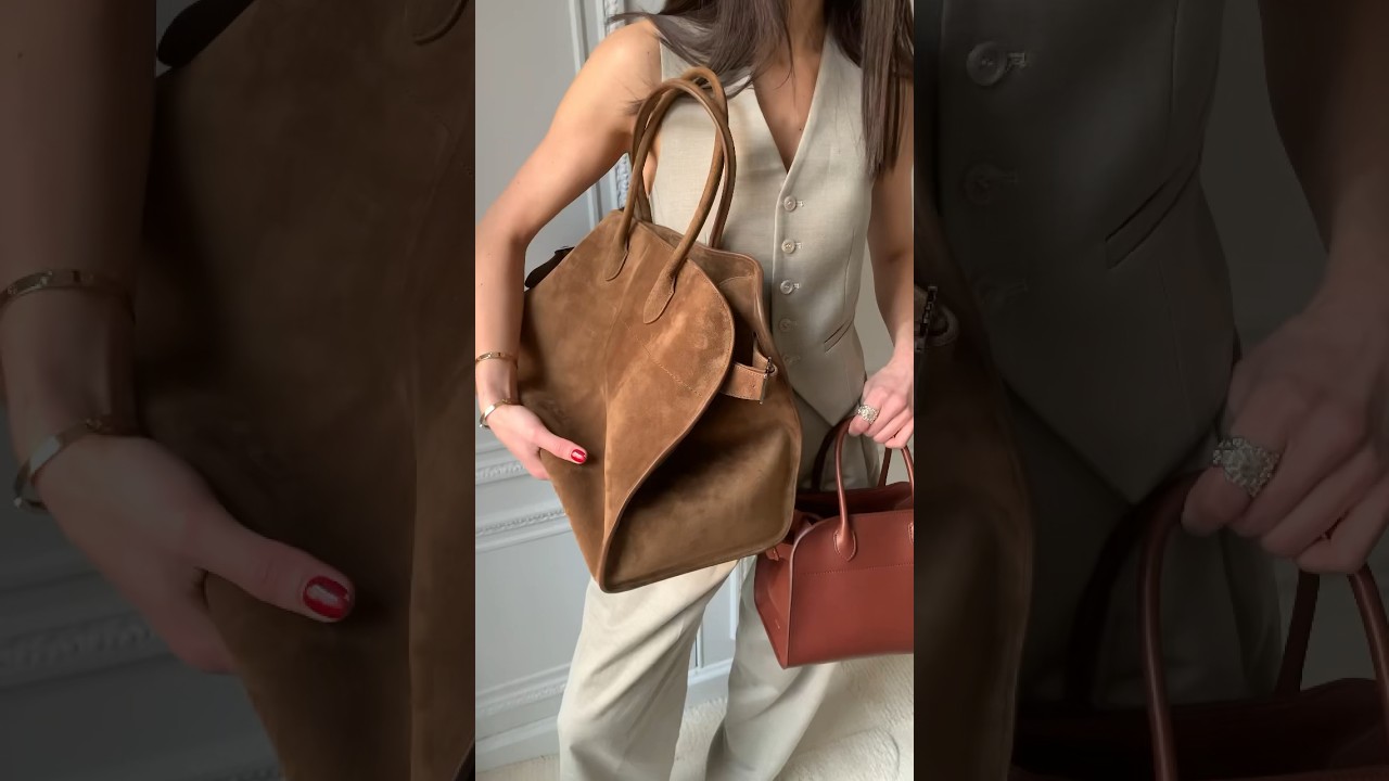 The MOST WANTED bag today&hellip; The Row Margaux ⭐️ #therow #margaux