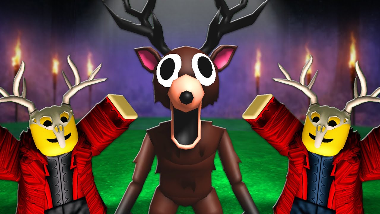 The ORIGIN of THE DEER In 99 Nights! (A Roblox Movie)