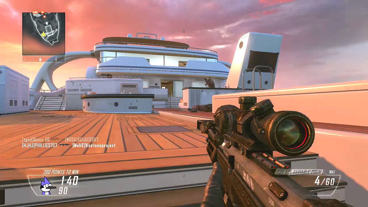 Call of Duty Black Ops 2 Gun Game On Hijacked!!