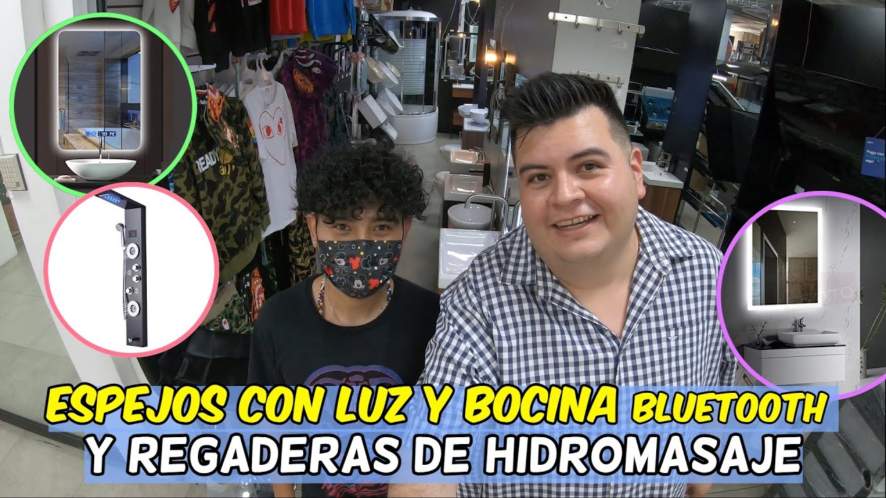 Donde comprar MUEBLES DE BAÑO🧼donde comprar ESPEJOS CON LUZ🪞espejos inteligentes con luz y BLUETOOTH
