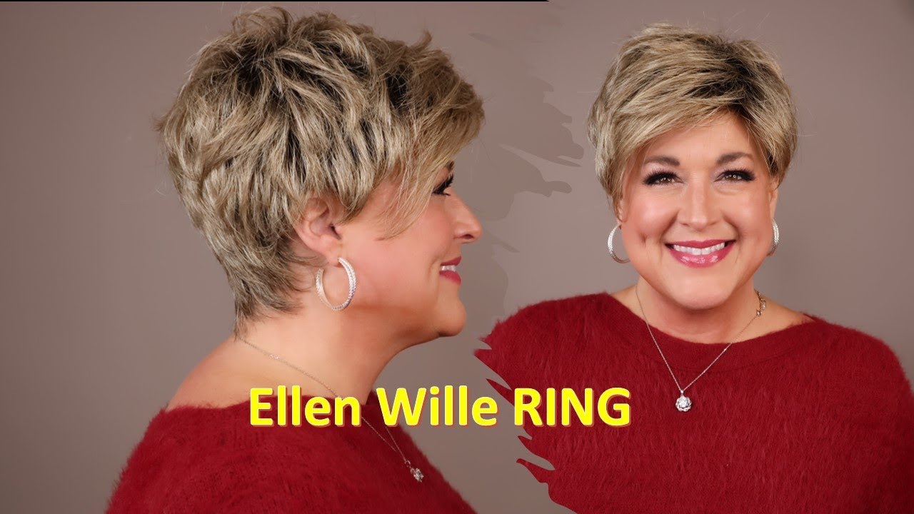Ellen Wille RING in Sand Rooted 20.14.26 | Short, sassy. spiky. low density, BUDGET FRIENDLY Style!