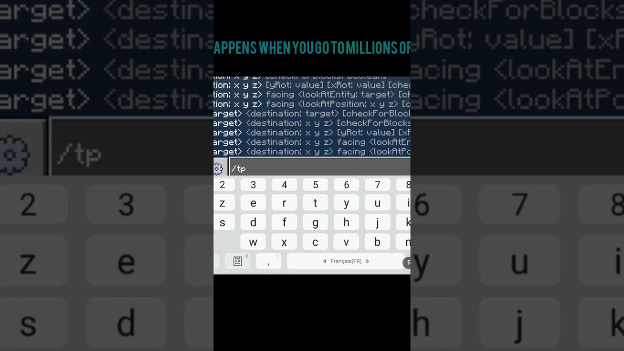 What happens if you teleport more blocks than the world border