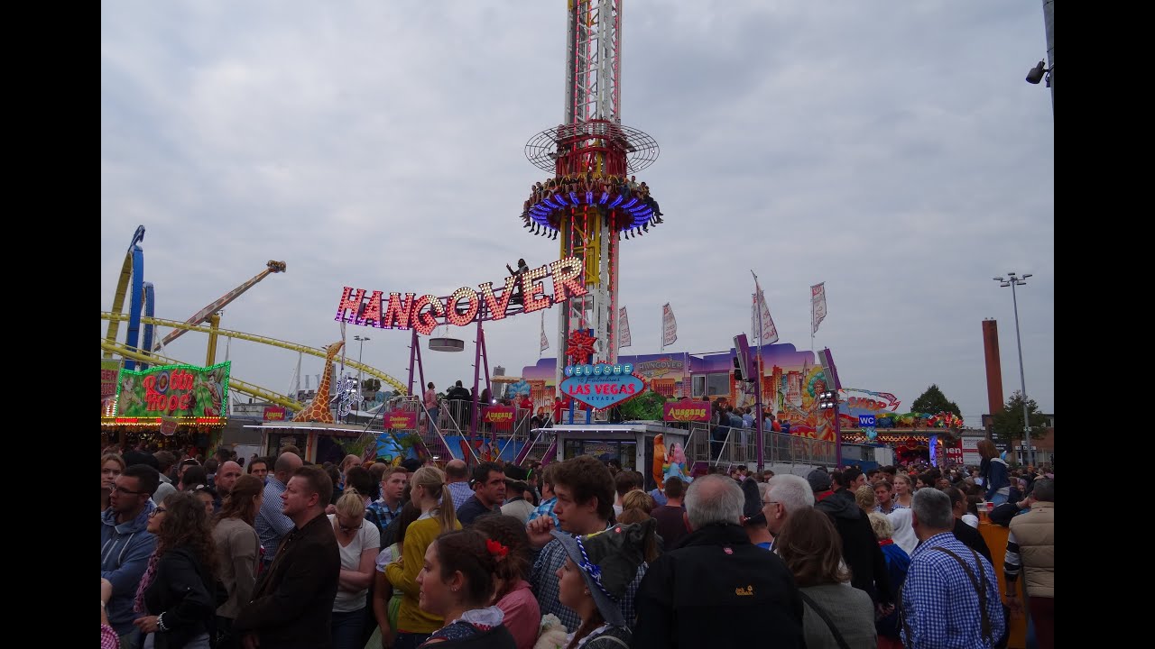 Cannstatter Wasen 2015 Alle Fahrgeschäfte