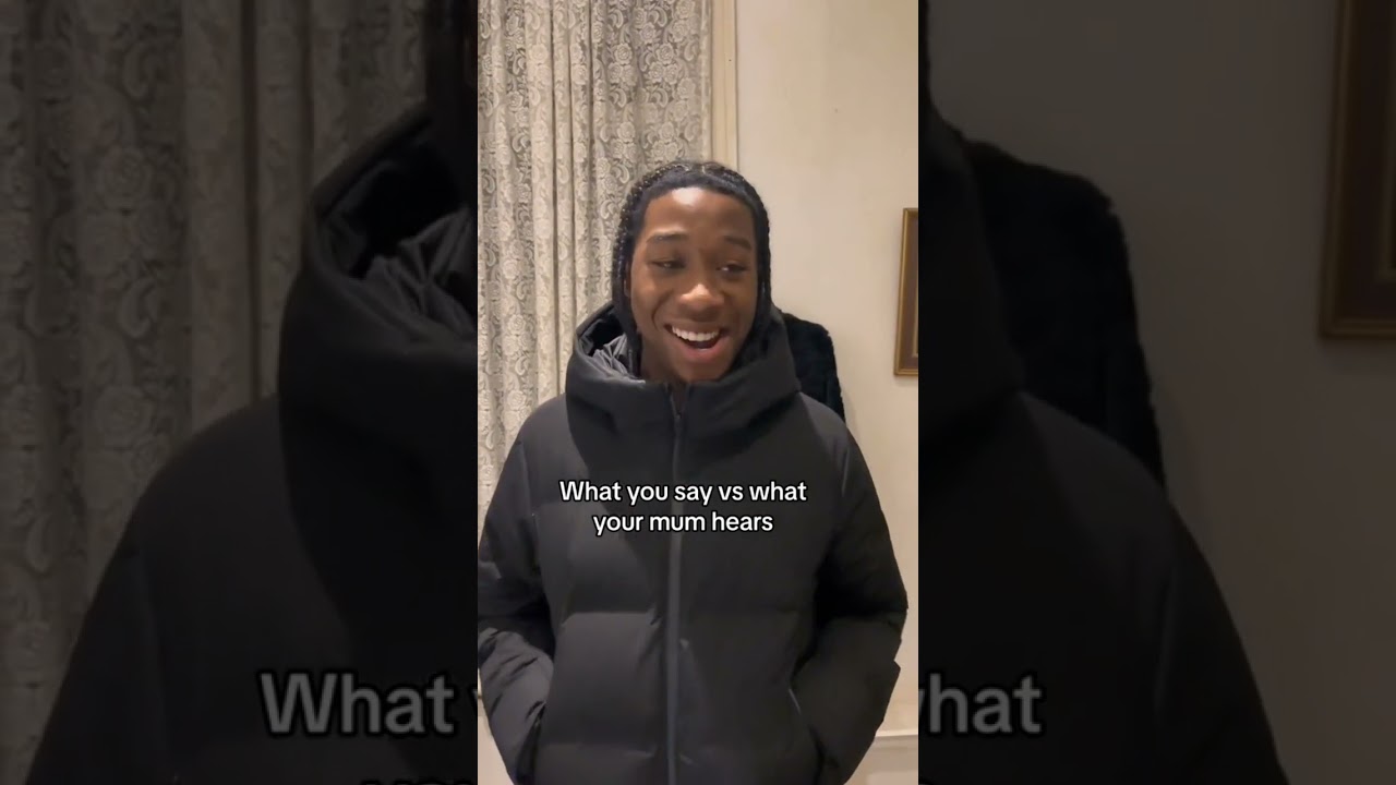 what you say vs what your mom hears you say #memes #centino all credit to centino on tiktok!