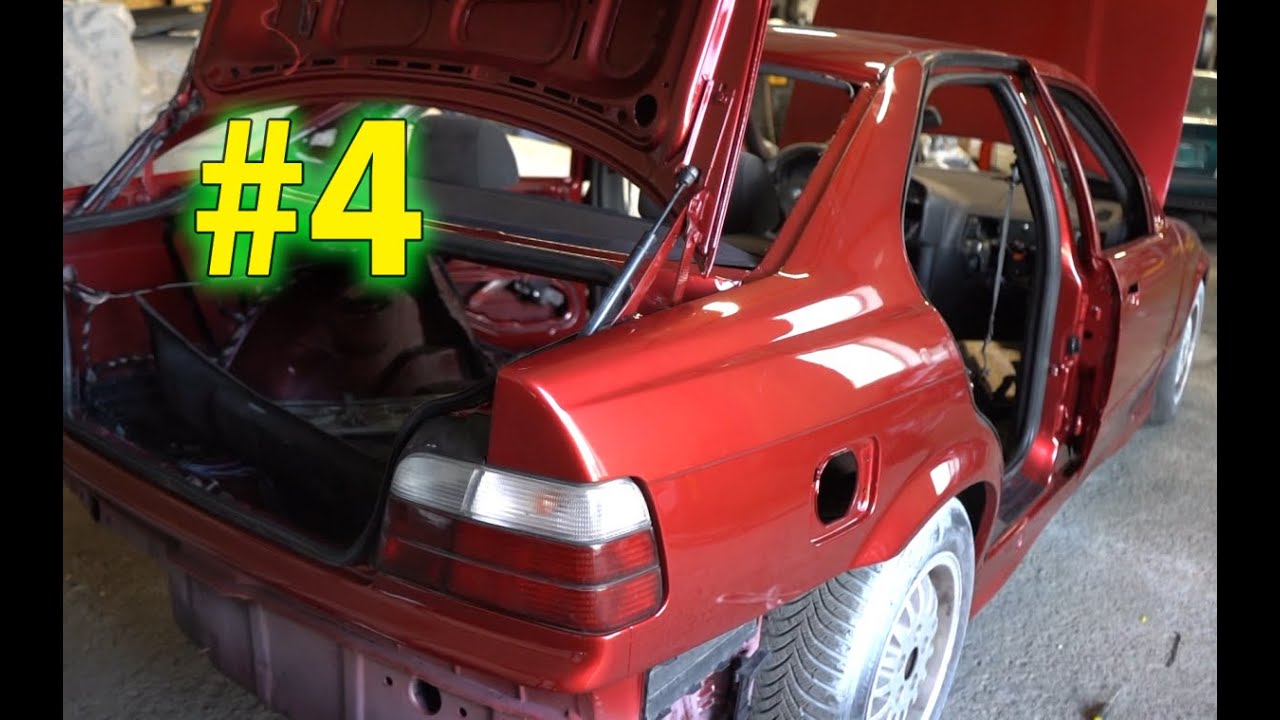 4# RENOVACE BMW e36 | jak na starý plasty