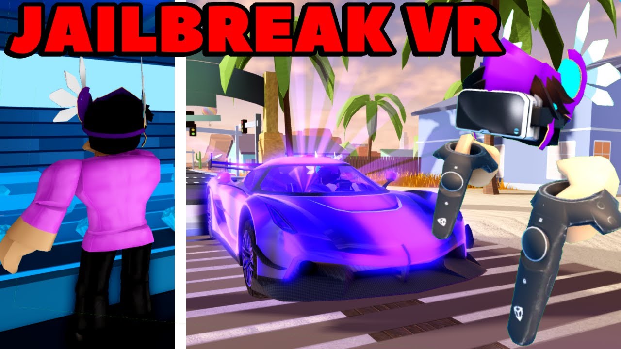 Playing Jailbreak in VR... (Roblox Jailbreak)