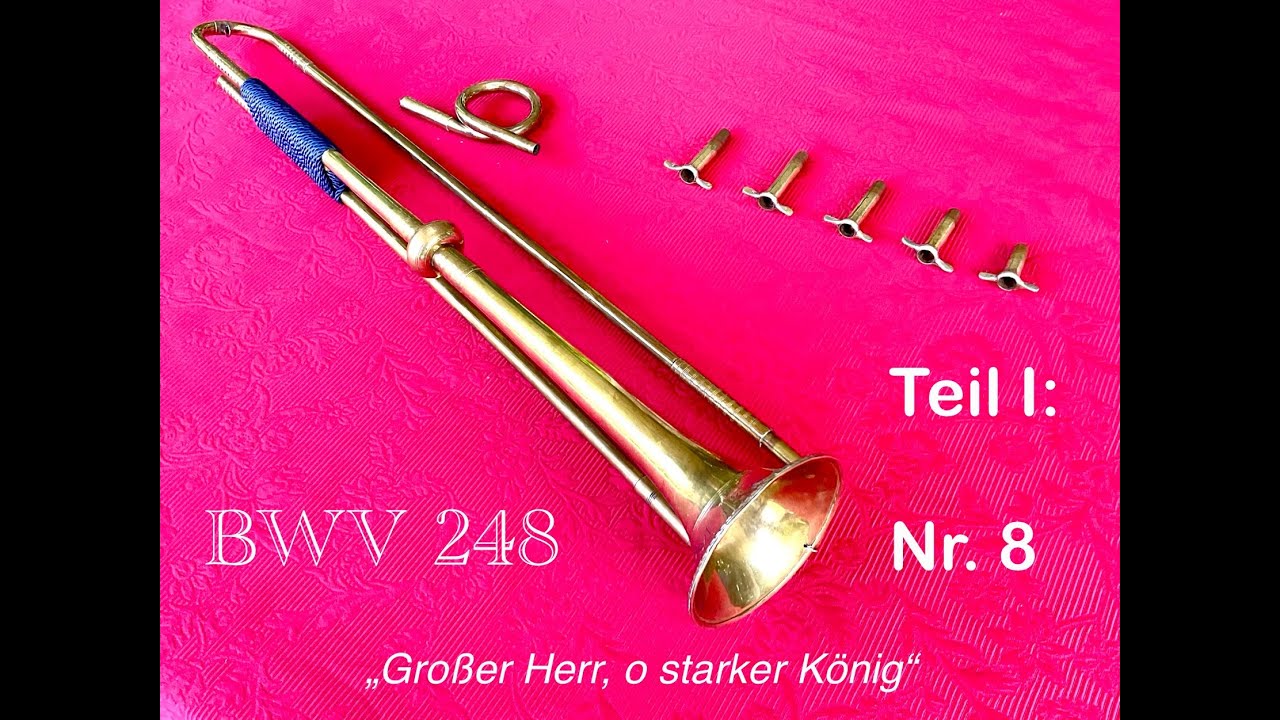 Nr 8 Christmas Oratorio Weihnachtsoratorium Baroque Trumpet without holes Jean François Madeuf Konzert 21 12 2008 Hannover Jean François Madeuf