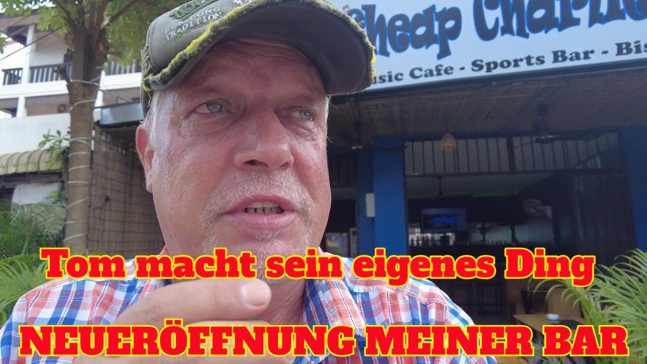 Siem Reap, Cambodia, Tom macht seine eigene Bar auf,