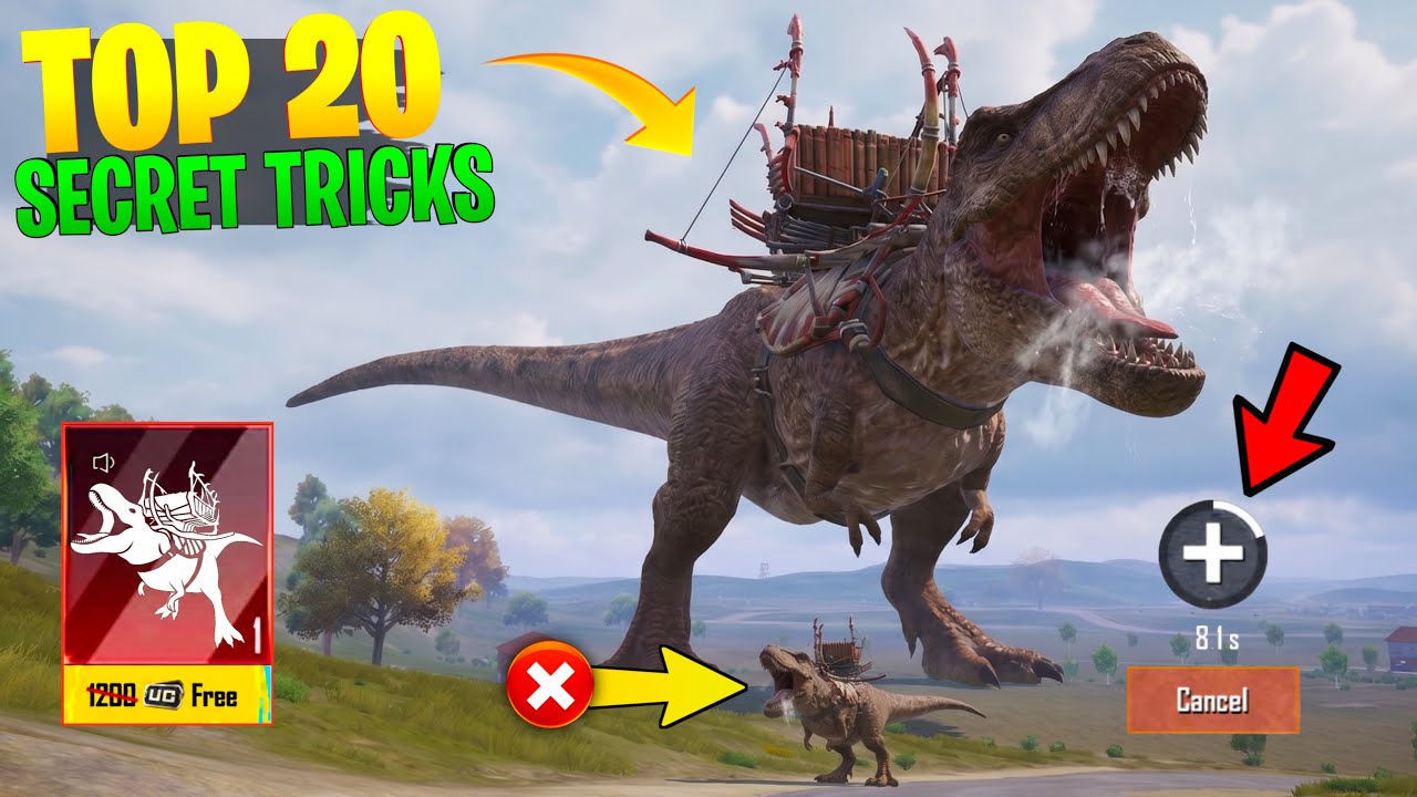 🔥Top 20 Secret Tricks in DINOSAUR Update In the New DINOGROUND Mode - How to Survive In SETTLEMENT 
